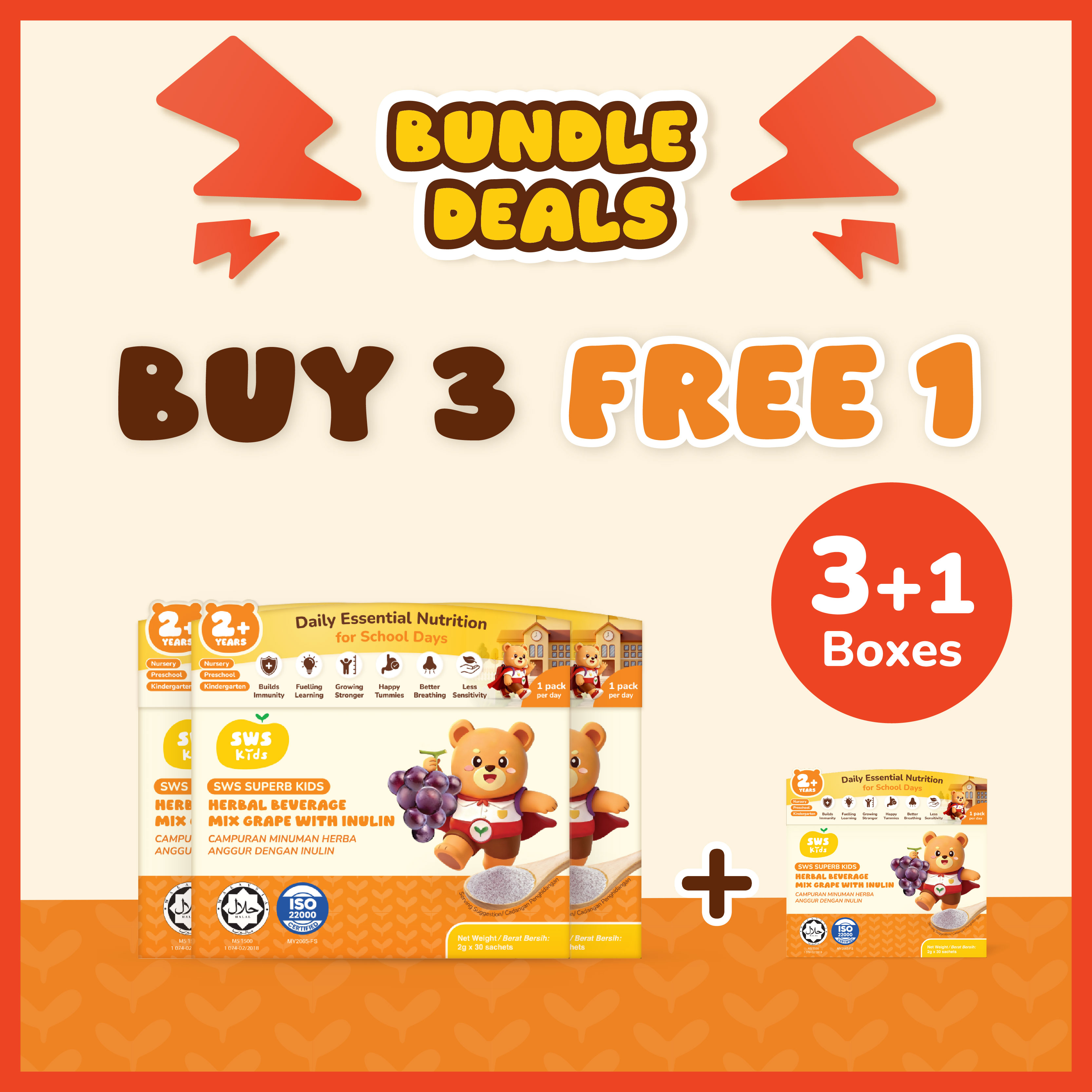 SWS SUPERB KIDS BUNDLE 3 BOXES